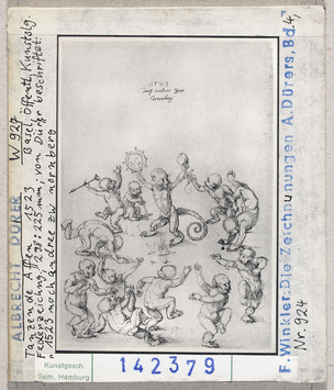 Vorschaubild Albrecht Dürer: Tanzende Affen. Basel, Öffentliche Kunstsammlung 